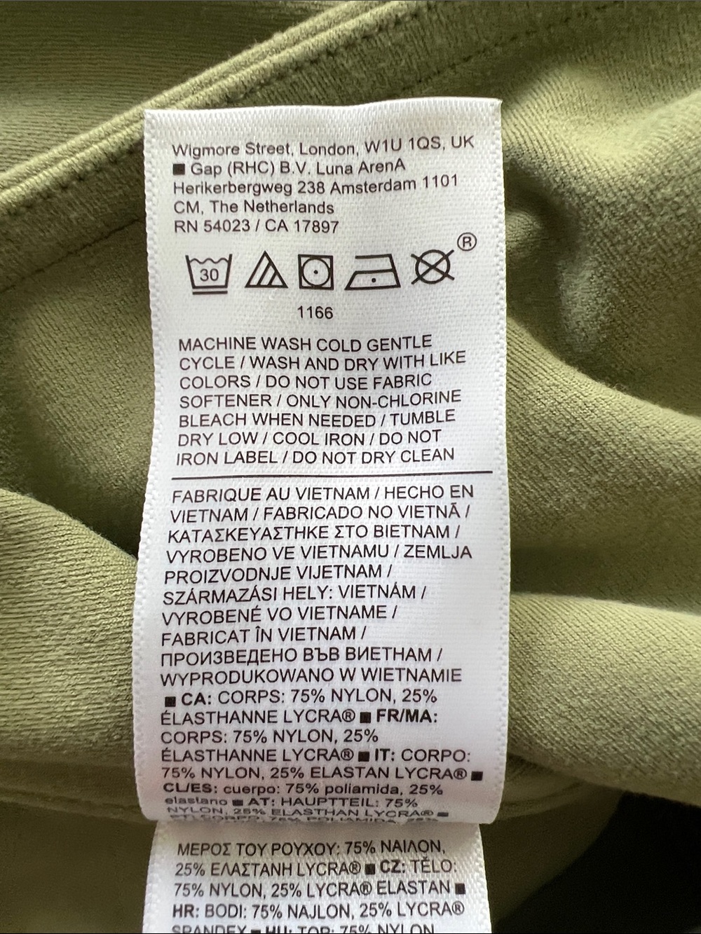 Athleta Elation Wide Leg Pant Eucalyptus Olive Size Small - Picture 8 of 9